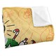 image 2 of Elf Doodles Blanket - Multicoloured - One Size