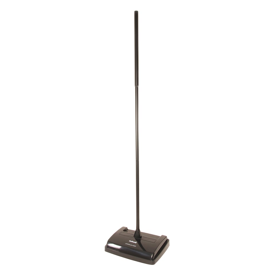 image 1 of Ewbank Manual Carpet Sweeper, For Any Surface, Adjustable Height, Black
