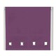 image 1 of 180cm Aubergine Square Eyelet Edge Roller Blind Purple | Purple