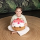 image 2 of Noxxiez Cosy Plush Hand Warmer Cushion - Cupcake