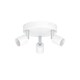 image 1 of EGLO Basic Stecci-E White Plastic Eco-Friendly 3-Light Spotlight