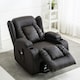 image 7 of Caesar Dual Motor Rise Recliner Bonded Leather Heat And Massage Chair (Brown)