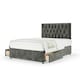 image 1 of Neptune Spring Charcoal Chenille 2 Drawer Divan Set And Lona Headboard King Size