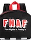 image 5 of Five Nights at Freddy's Backpack | Black Rucksack with Adjustable Straps | Practical & Organised Luggage Sports School Bag For Girls & Boys | FNAF Game Series Movie Merchandise Gifts for Kids & Teens | Black | Black