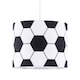 image 1 of Footie - Black and White Football Pendant Shade | Black | Medium | 1