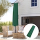 image 2 of Outsunny Garden Parasol Cover, Outdoor Cantilever Banana Umbrella Protector | Green | Green | 240 x 48/70 cm