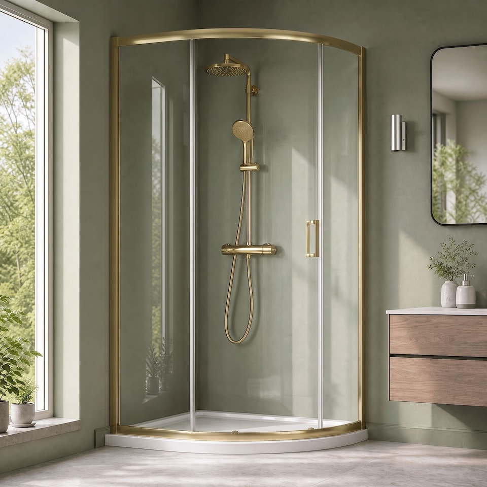image 1 of Balterley 1900 x 900 x 900mm Quadrant