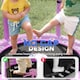 image 4 of AIYAPLAY 4.6FT Kids Trampoline with Safety Enclosure Net, Purple