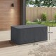 image 7 of Outsunny Patio 2/3 Seater Rattan Sofa Waterproof Furniture Cover Rain Protection Grey