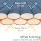 image 3 of Cotton Flannel Sleeping Bag 300