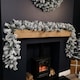 image 8 of 2.7m Green Snow Flocked Christmas Garland with 190 Tips