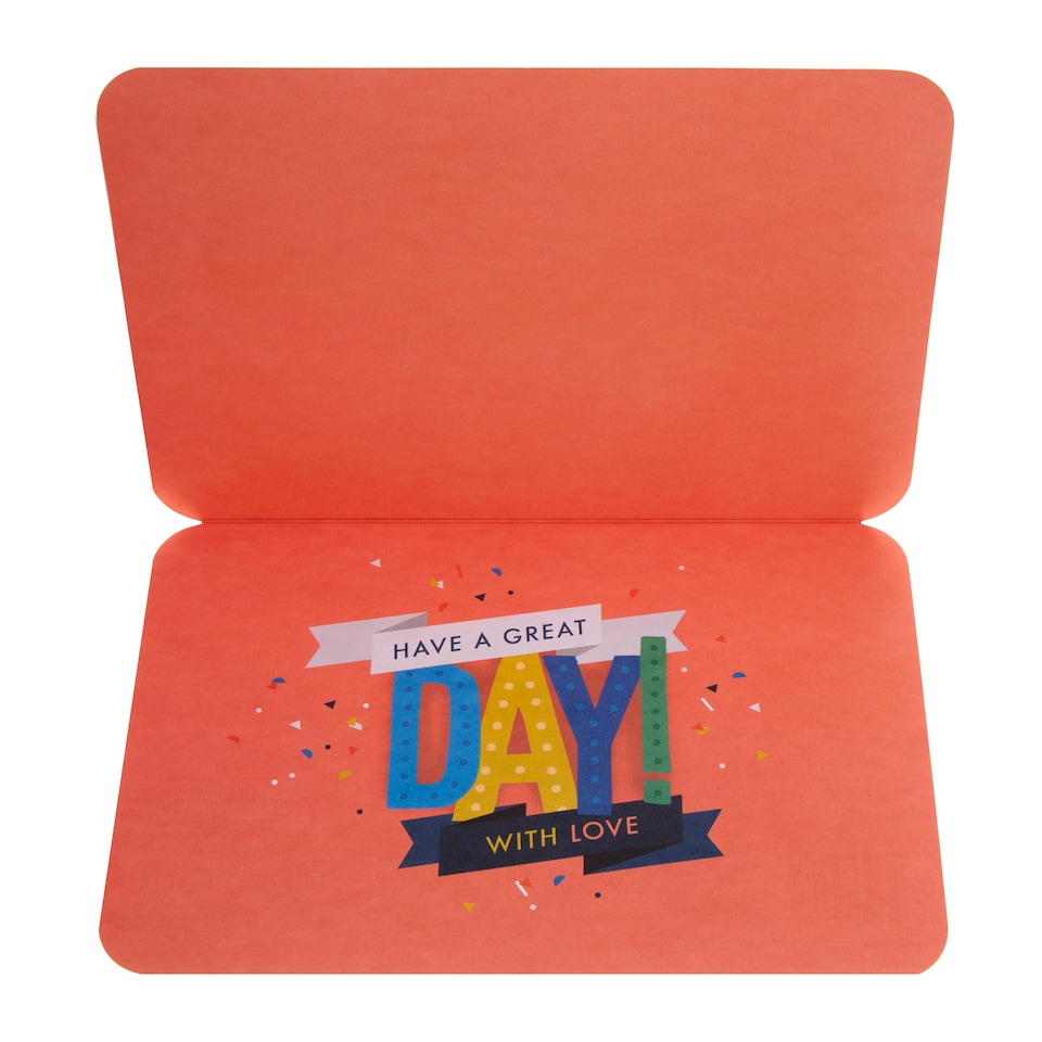 image 1 of Hallmark Father's Day Card For Dad -  Colourful Text Design