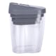 image 2 of 4Pcs Cereal Dispenser Food Storage Container Organiser Set Pasta Pantry BPA Free - Grey