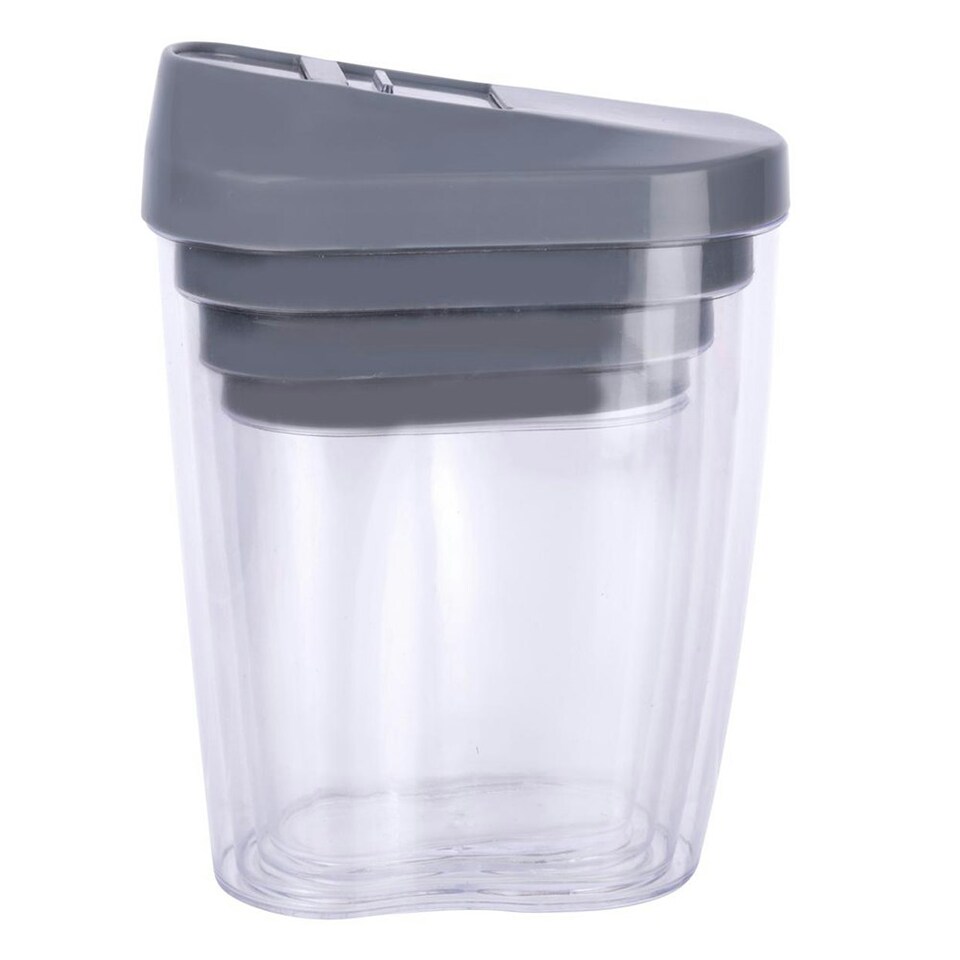 image 1 of 4Pcs Cereal Dispenser Food Storage Container Organiser Set Pasta Pantry BPA Free - Grey