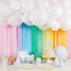 image 6 of Pastel Rainbow Stripes Happy Birthday Luncheon Paper Napkins 3 Ply 33cm - Pack of 16 | Multi