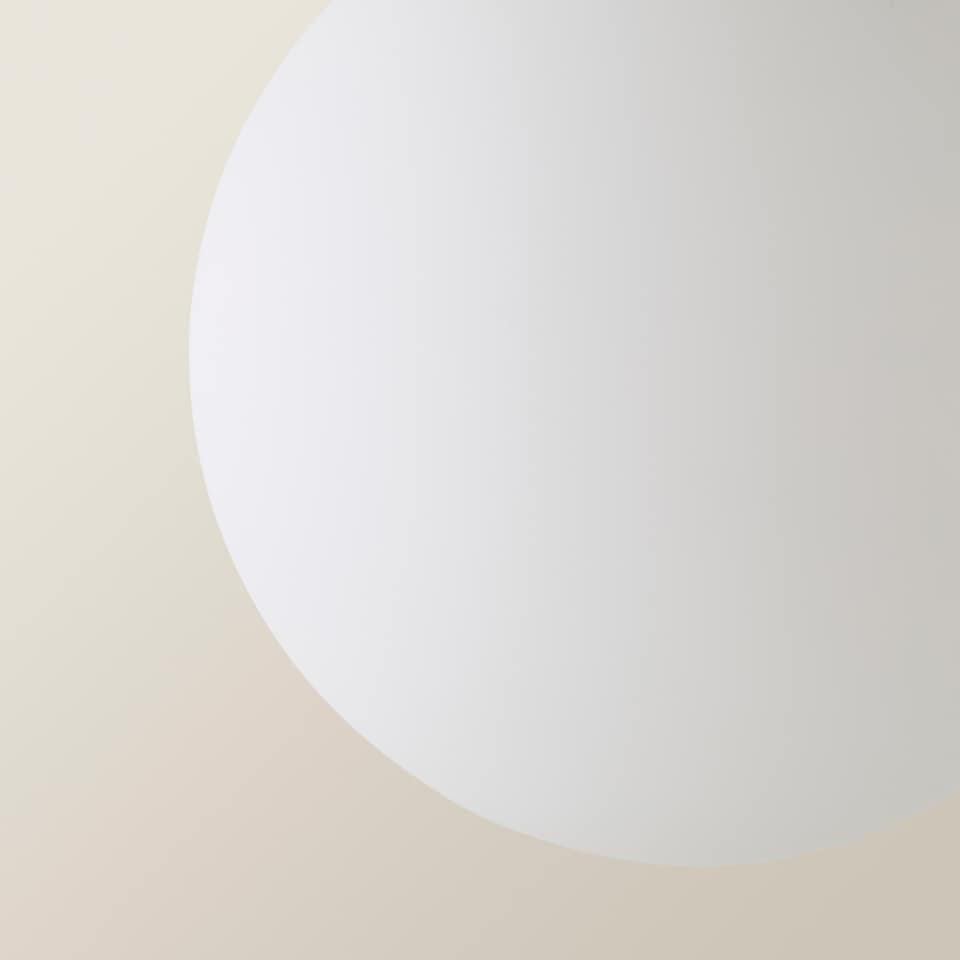 image 1 of ValueLights Metropolis Silver Globe Ceiling Pendant Shade & Bulb