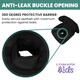image 4 of Lynmark Potty Training Car Seat Protector Cover with Middle Buckle Hole | Black | Grey | Universal | 2