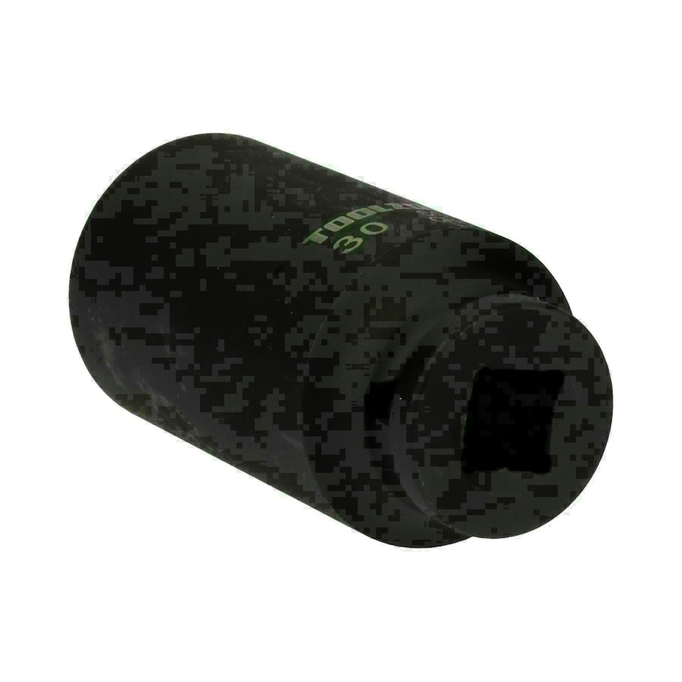 image 1 of 1/2" Drive 30mm Double Deep Metric Impact Socket Single Hex 6 Sided