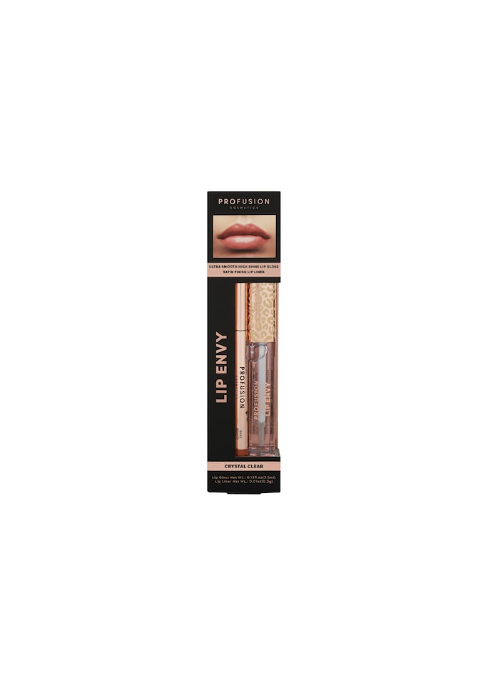 image 1 of Lip Envy Gloss and Lip Liner Duo Crystal Clear | Clear