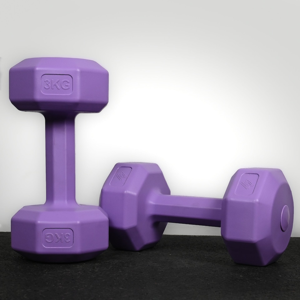 image 1 of GymSets Vinyl Dumbbell – Home Gym Fitness & Strength Training