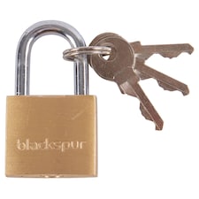 Blackspur Brass Heavy-Duty Padlock - 3cm