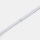 image 4 of OHS Extendable Metal Finial Twist Ends Wall Mounted Rod Fittings Curtain Pole Silver