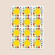 image 3 of Numbers Design 65mm Square Sticker sheet of 12