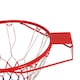 image 5 of Heavy Duty Wall Mounted Full Size Red Basketball Hoop Rim and Net