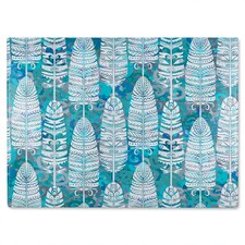 Tribal Art Animal Glass Chopping Board | Multi