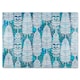 image 1 of Tribal Art Animal Glass Chopping Board | Multi