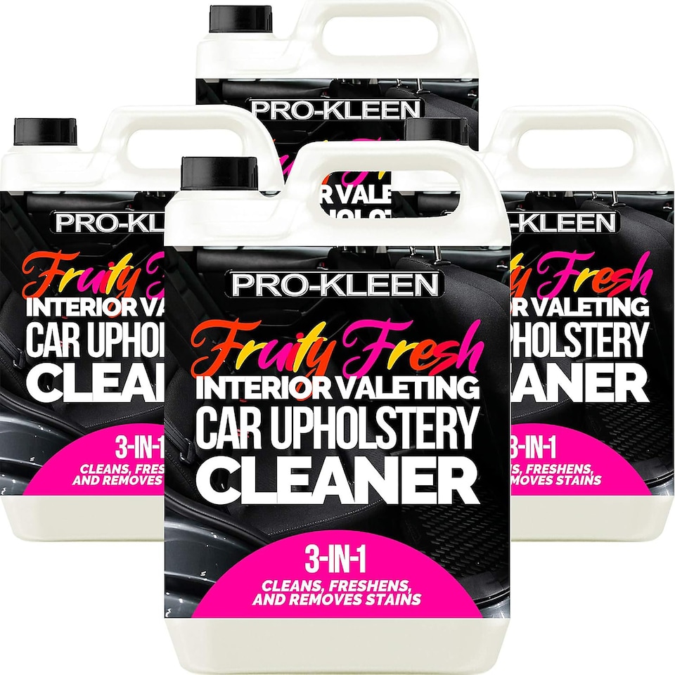 image 1 of Pro-Kleen Interior Valeting Car Upholstery Carpet Cleaner Shampoo Removes Dirt, Grime and Stains Fruity Fresh Fragrance (20L)