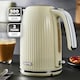 image 2 of GEEPAS 1.7L Electric Kettle 3000W- Cream, Fluted