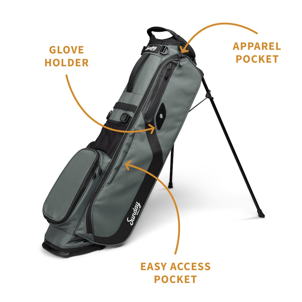 image 1 of El Camino Golf Bag - Midnight Green