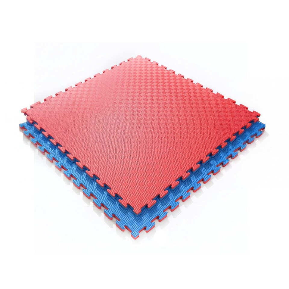 image 1 of 40mm Premium Reversible EVA Tatami Foam Mats Red | Pack of 48