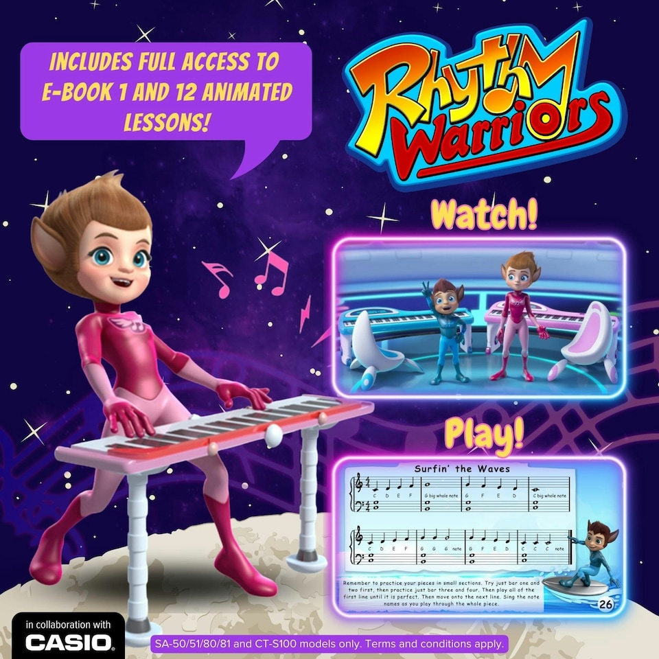 image 1 of Casio CTS100AD BUNDLE