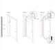 image 5 of Exitex Roller Finger Protector 1925mm, Door Hinge Safety Guard, Professional Protection | Silver