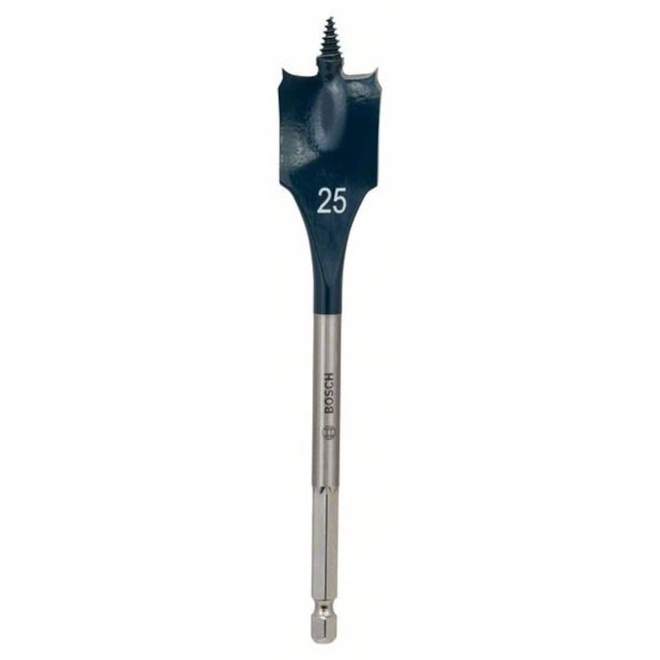 image 1 of Bosch Self Cut Flat Wood Bit Drill - Black/Grey - 2 x 20 x 152mm