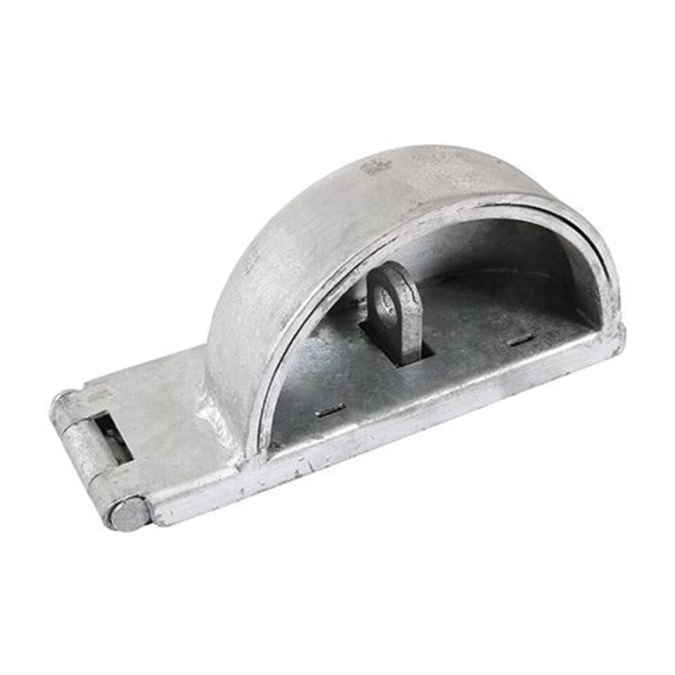 image 1 of Timco - Padlock Protection Bar - Heavy Duty - Left - Hot Dipped Galvanised (Size 7 1/2" - 1 Each)