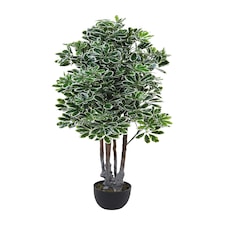 Living and Home Artificial Schefflera Arboricola Tree in Pot - 160cm