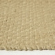 image 4 of Homescapes Zaphyr Natural Handwoven Jute Rug with Tassels - 120 x 170 cm | Cream | Natural