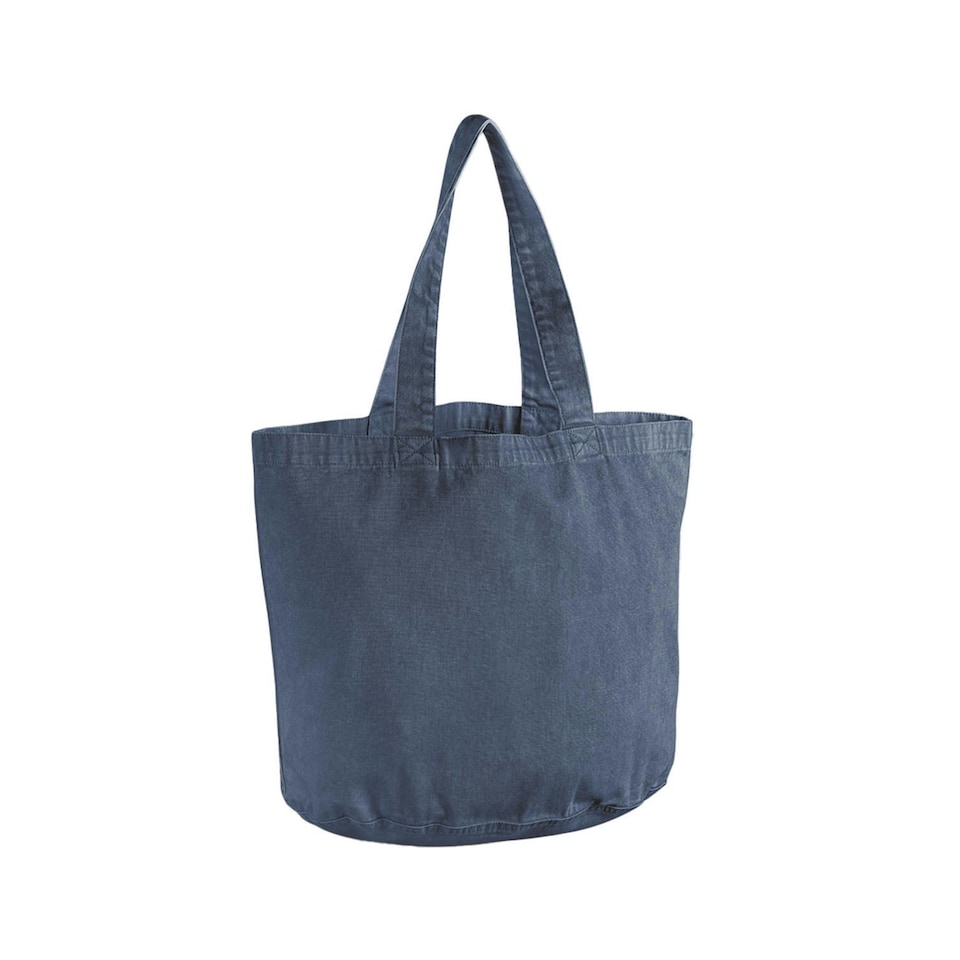 image 1 of Westford Mill Garment Dyed 29L Tote Bag - Vintage Denim - One Size