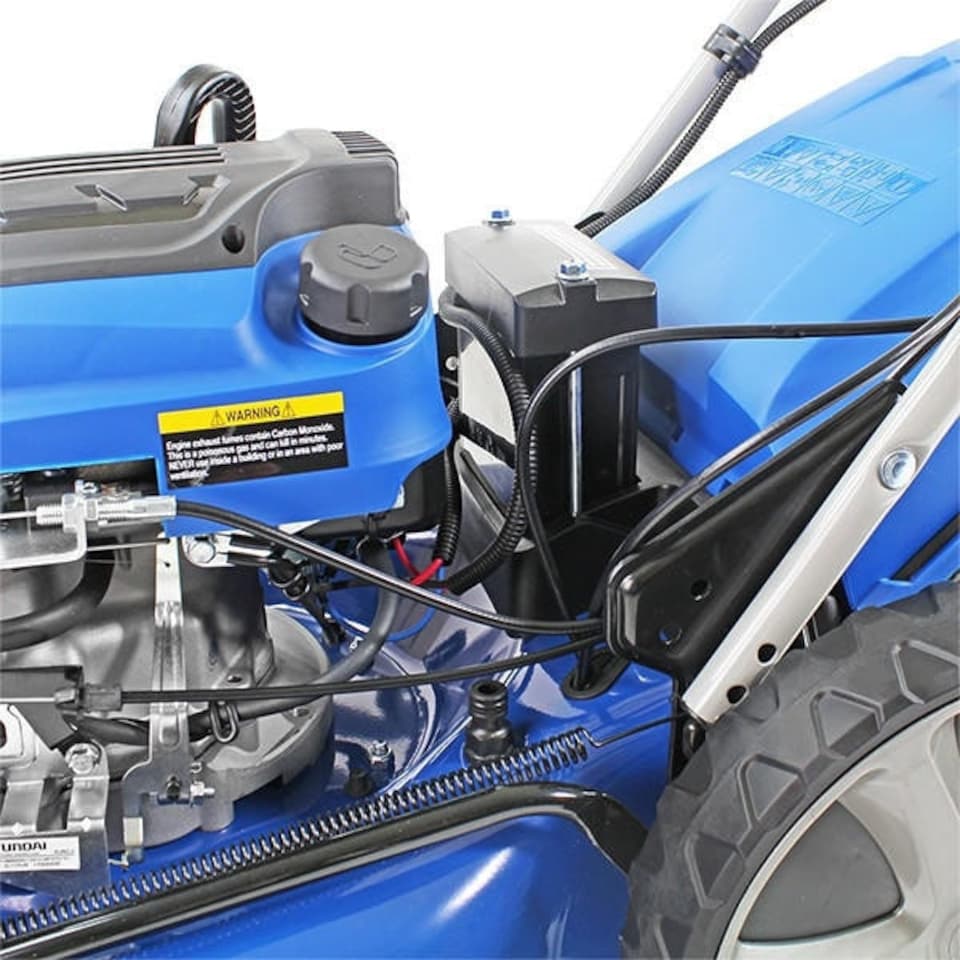 image 1 of Hyundai 20"/51cm 196cc Electric-Start Self-Propelled Petrol Lawnmower | HYM510SPE