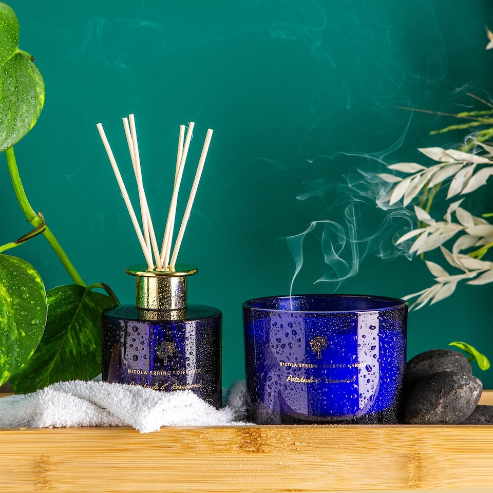 image 1 of Nicola Spring Reed Diffuser - 200ml - Patchouli & Rosewood