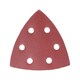image 1 of Timco - Delta Sanding Pads - 180 Grit - Red (Size 95 x 95mm - 5 Pieces)