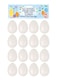 image 1 of Pack of 16 Easter Small Craft Kit Foam Eggs 4 cm