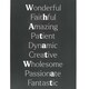 image 3 of Something Different What A Tw*t Hanging Sign - Black/White - One Size