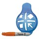 image 1 of Longridge Golf Ball Marker Set - Blue - One Size