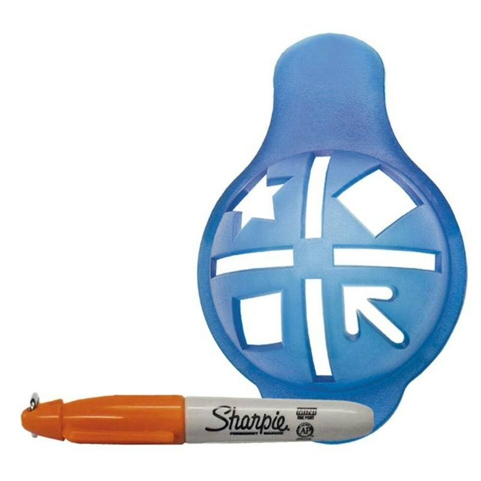 image 1 of Longridge Golf Ball Marker Set - Blue - One Size