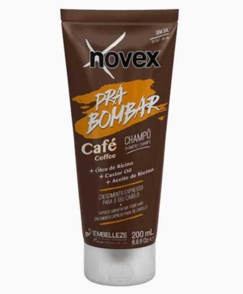Novex Pra Bombar Cafe Shampoo 200 ml