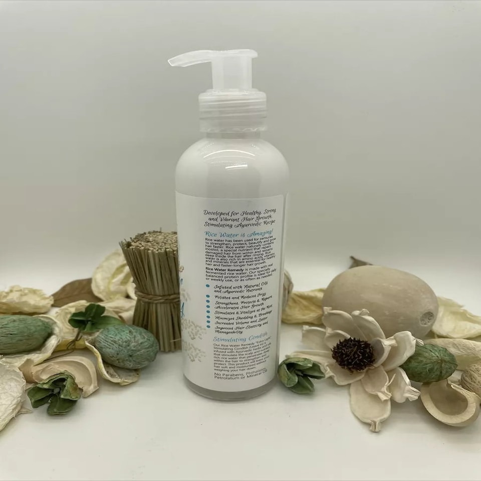 image 1 of Curly Chic Rice Water Remedy Stimulating Leave In Conditioner 239ml